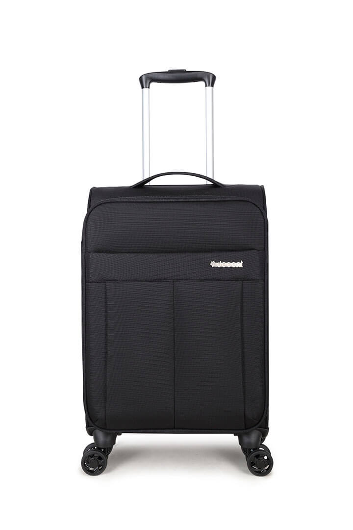 Decent D Upright Handbagage Koffer 55 Zwart