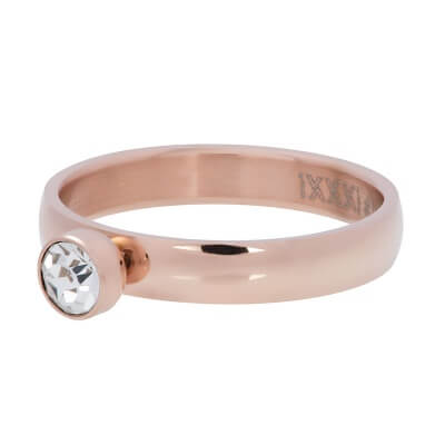 iXXXi Vulring Zirconia 1 Stone Crystal Rosé