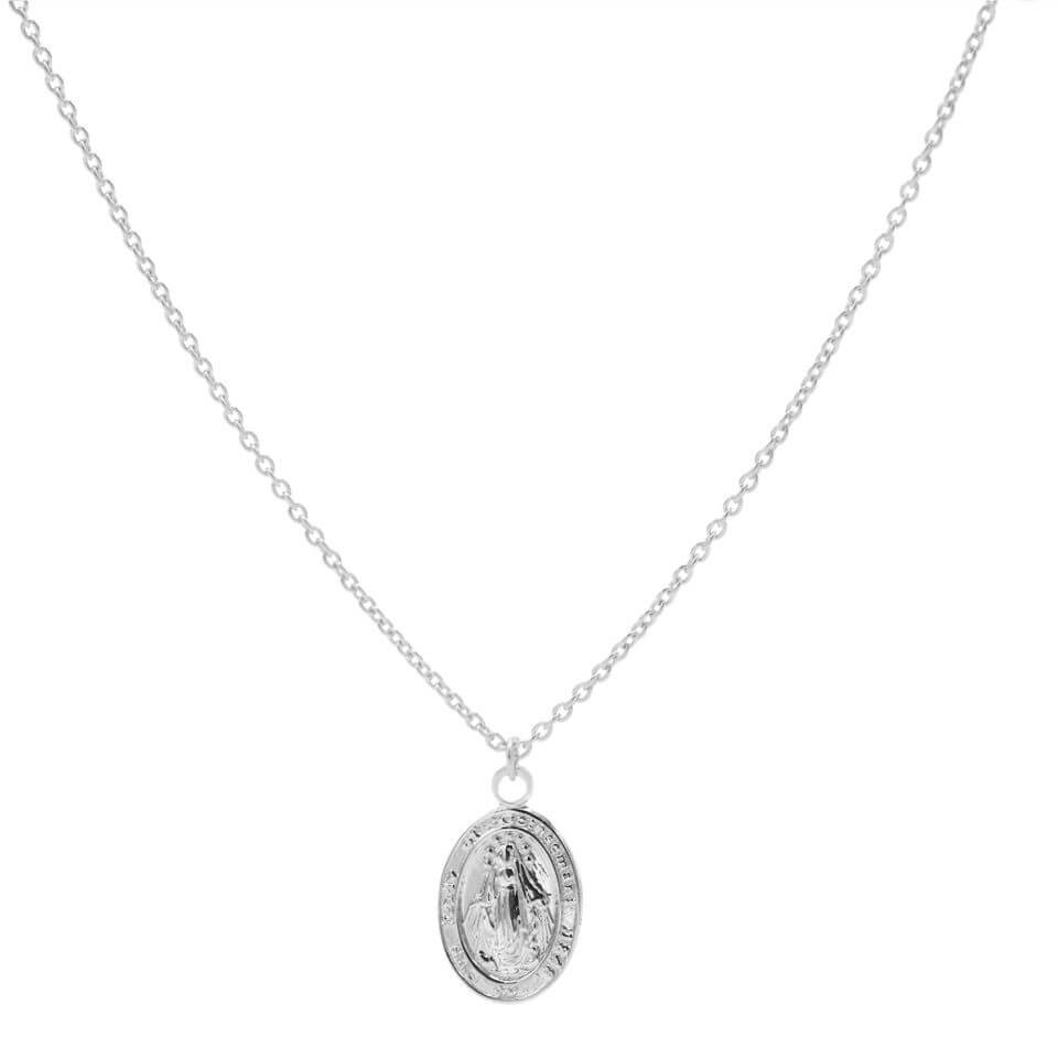 Karma Ketting Coin Maria Zilver