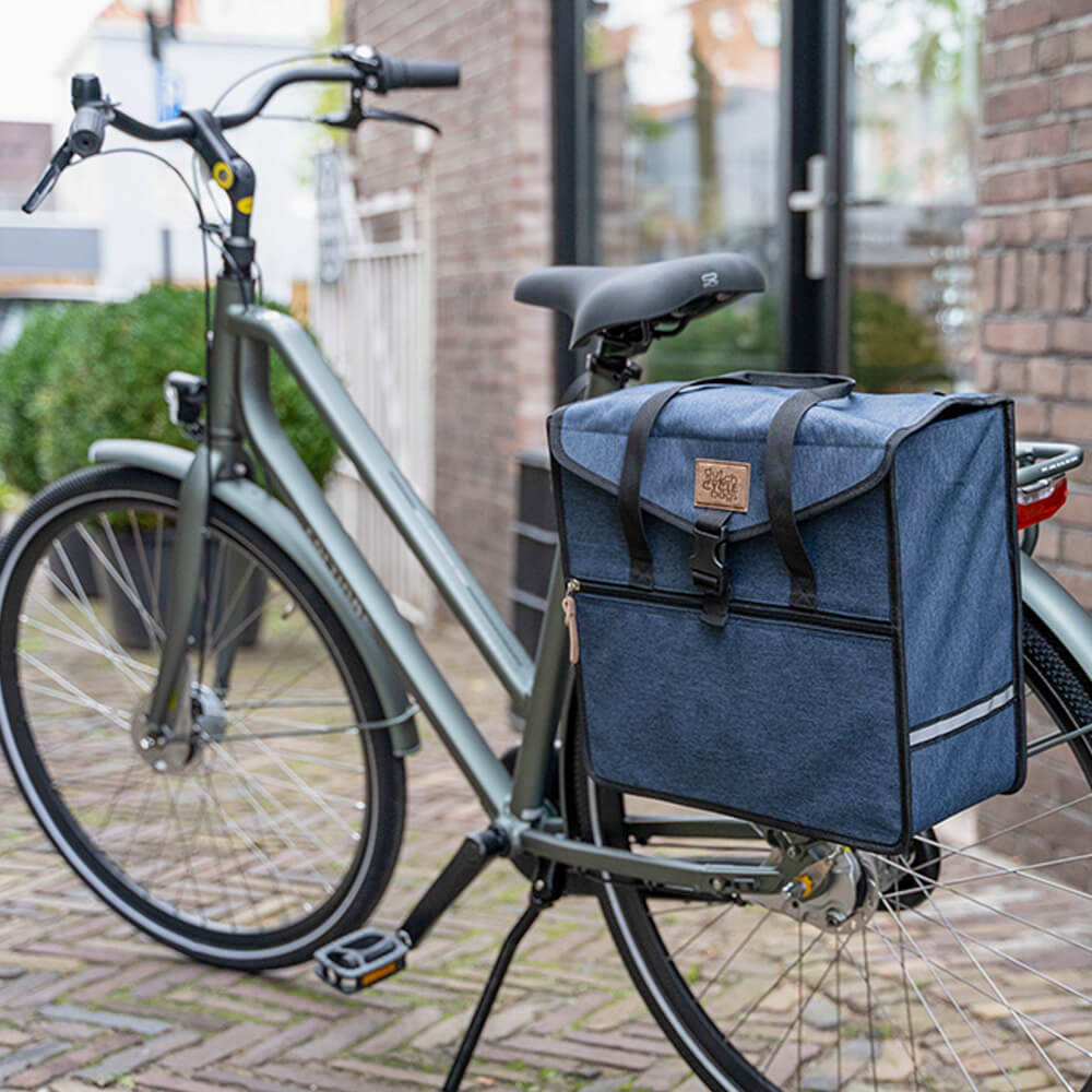 hemel verhaal Discriminatie Dutch Cycle Bag Classic Fietstas Enkel Grijs | Shop Online