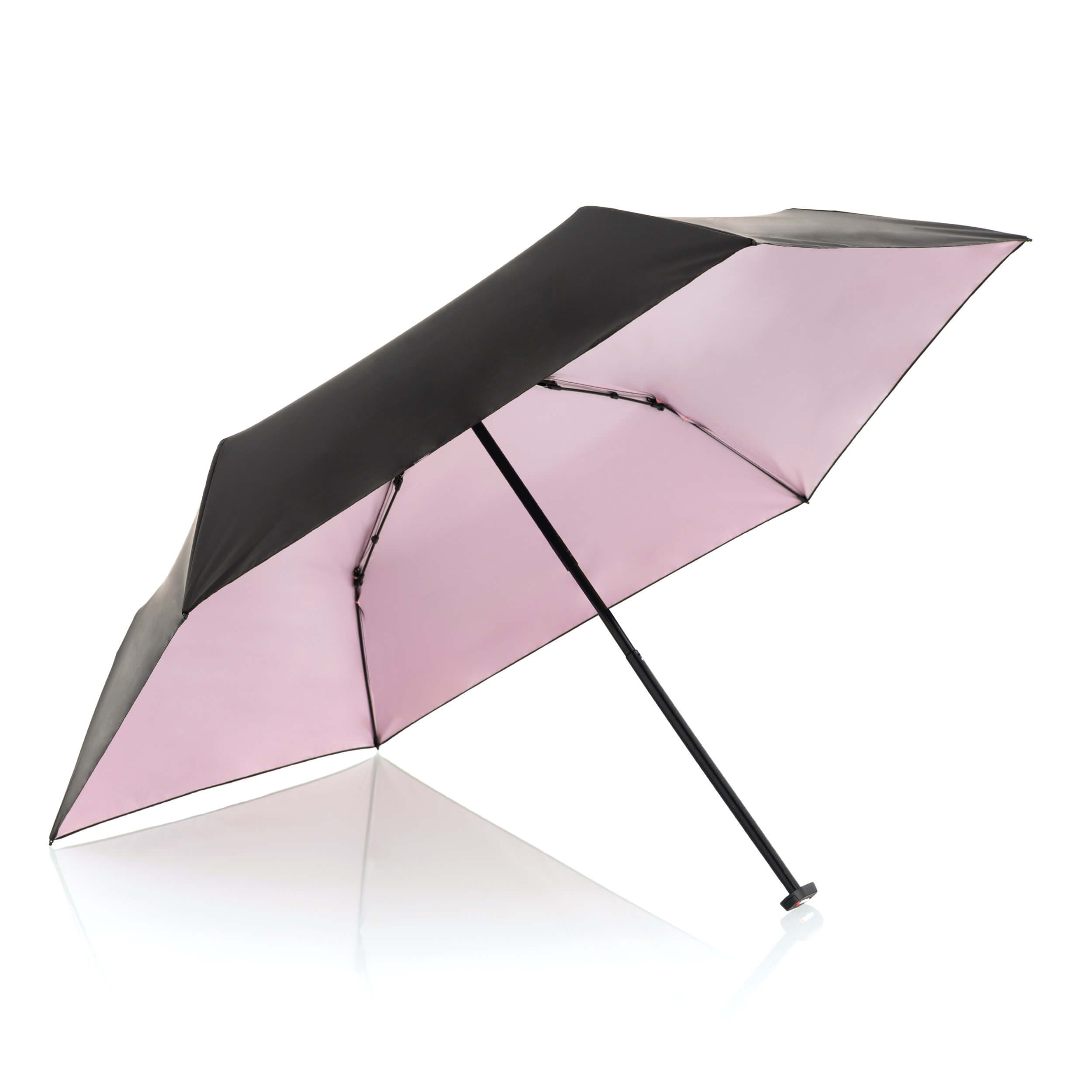 Krijgsgevangene Badkamer technisch Knirps Paraplu Ultra Light Slim Black with Rosé | Shop Online
