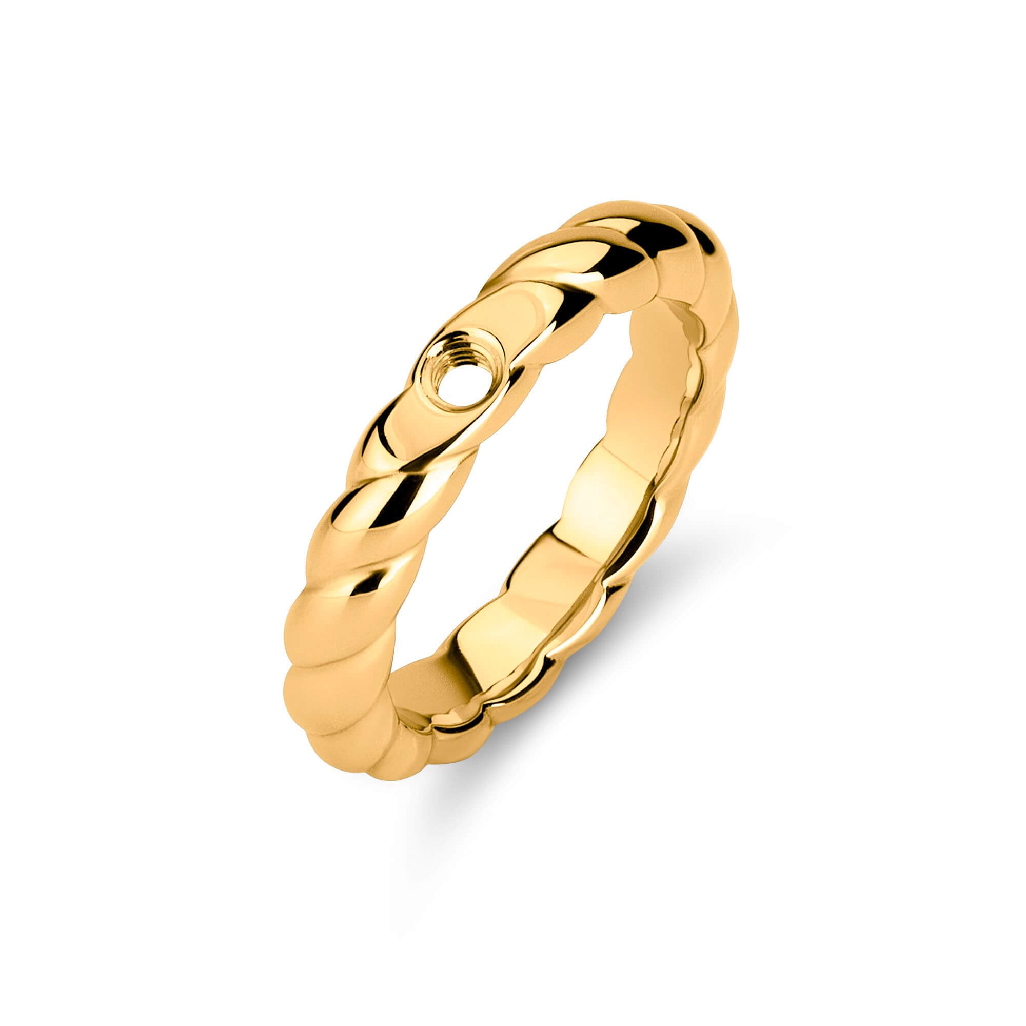 Melano Twisted Ring Tova Goud | Maat 58