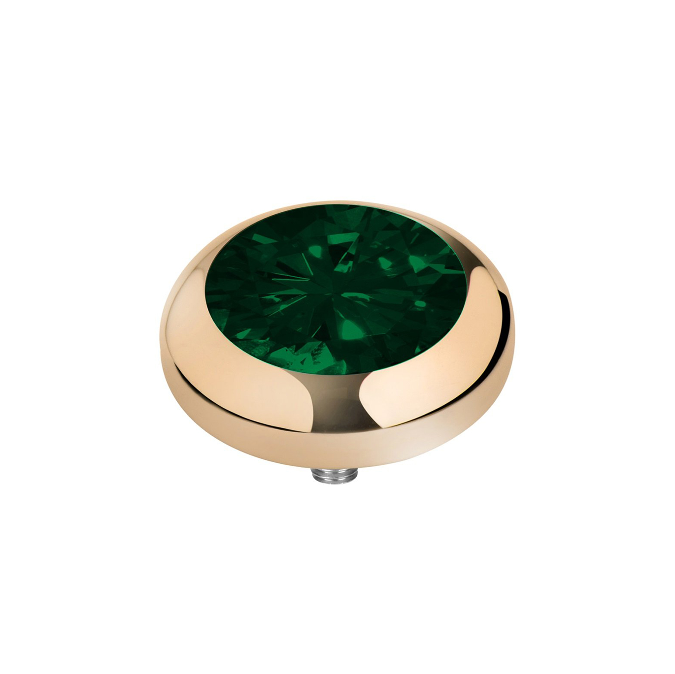 Melano Vivid Season CZ steentje Emerald Goud