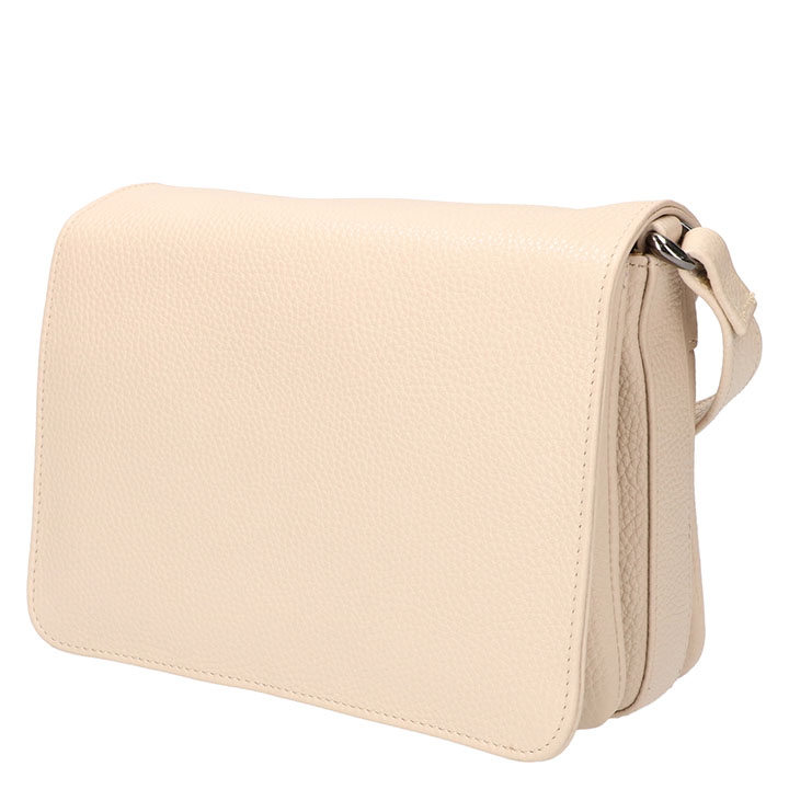 Revival Vintage | 1788 | Leren crossbody tas - Cream