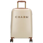 Charm London Travel Handbagage Koffer 55 Beige