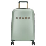 Charm London Travel Handbagage Koffer 55 Light Green