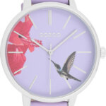 OOZOO Timepieces Horloge Bird Lila | C11068