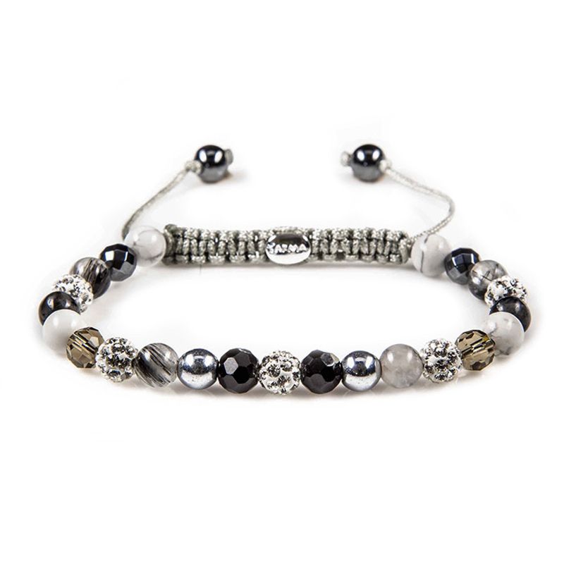 Karma Armband Spiral Hush Hush White Crystal