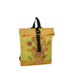 New Rebels Waterproof Rolltop Rugzak Mart Art Zonnebloemen