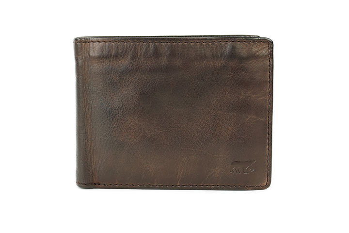 Bear Design Billfold Portemonnee Wesley RFID Bruin