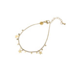 Day&Eve Armband Stars on the Side | Goud