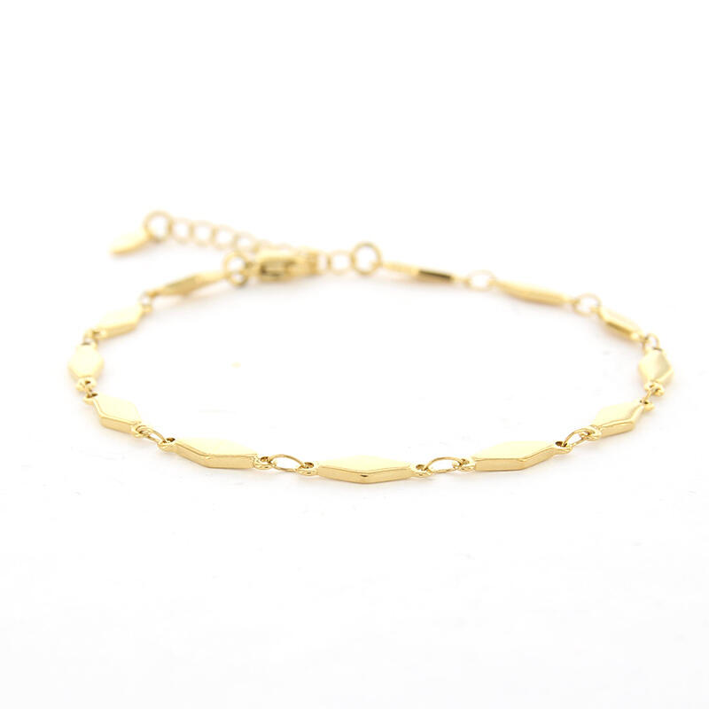 Kalli Armband Ruit | Goud