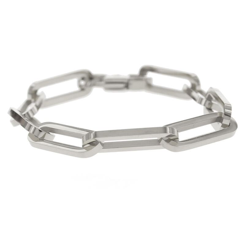 Kalli Schakel Armband Closed Forever Anker | Zilver