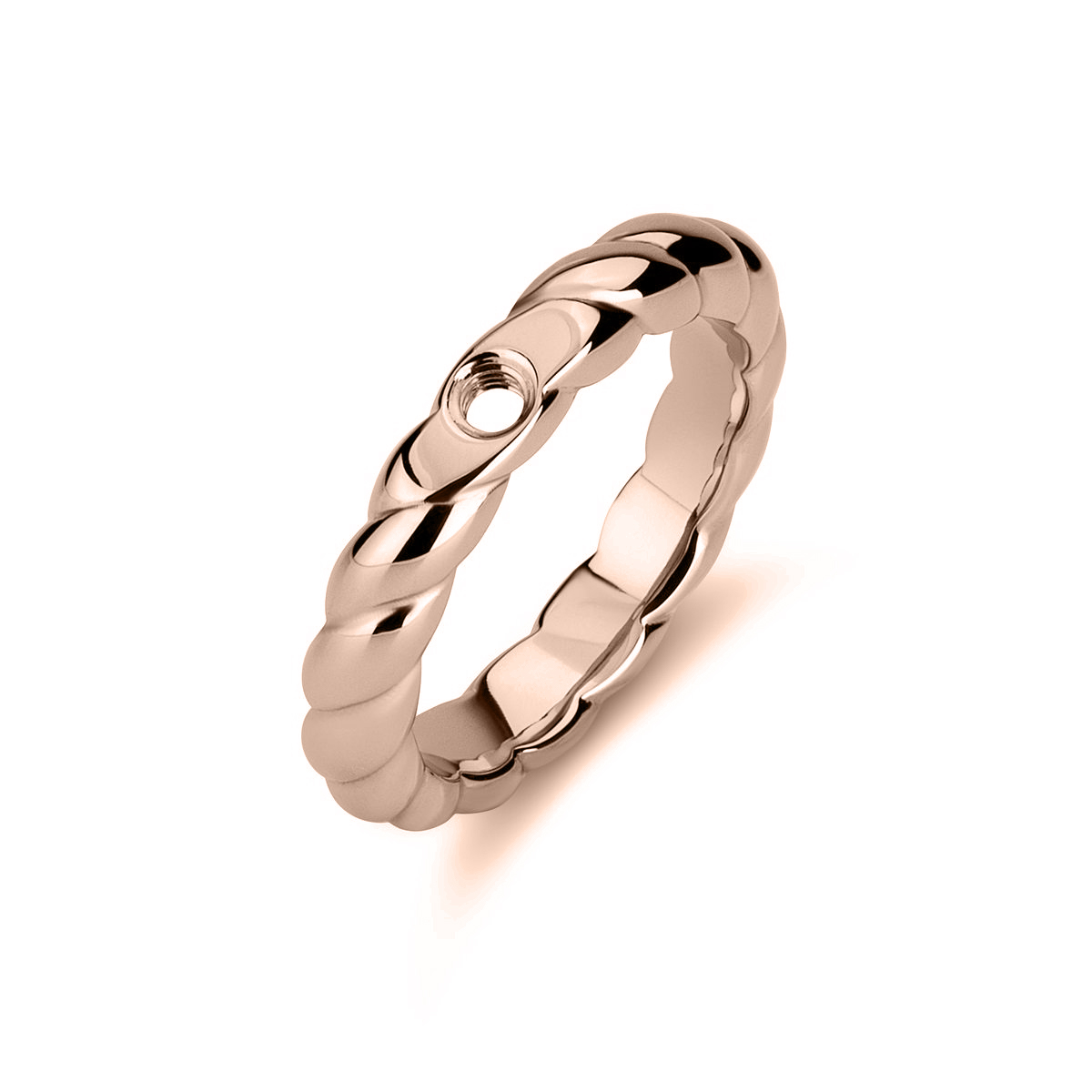 Melano Twisted Tova ring RG, sz 56