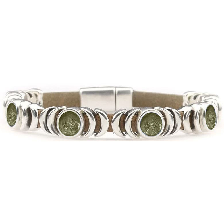 Qoss Taupe Armband Nora Mosgroen