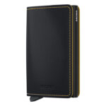 Secrid Slim Wallet Portemonnee Matte Black & Ochre