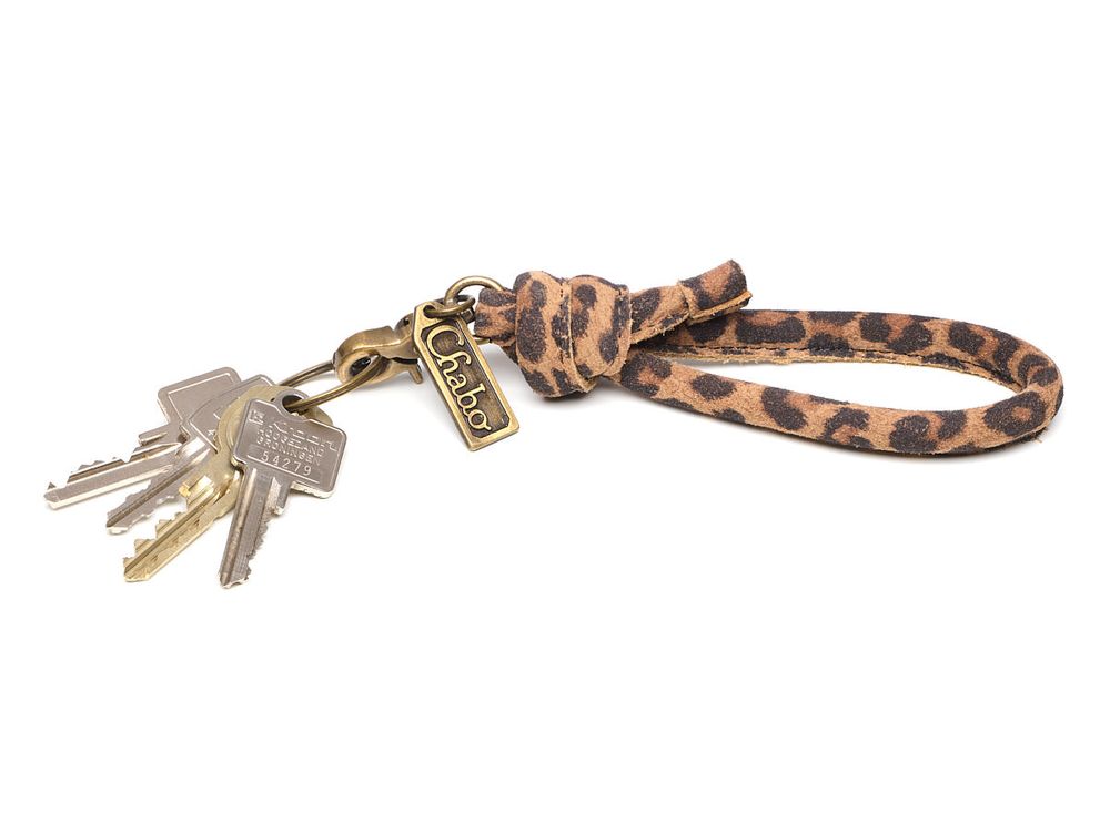 Chabo Bags Key Chain Pippa Leopard