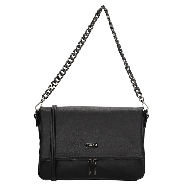 Charm London Schoudertas Bayswater Zwart