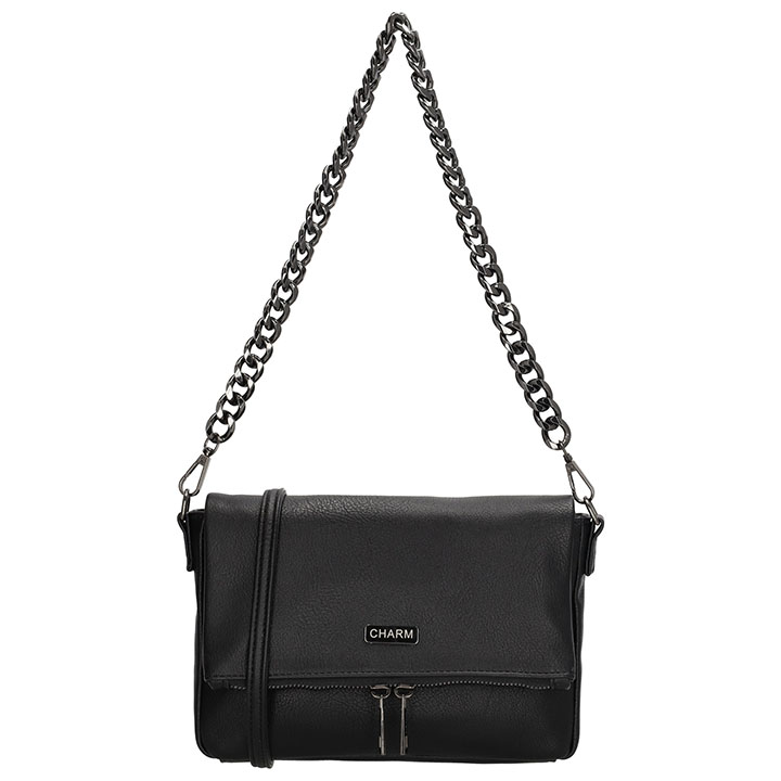 Charm London Schoudertasje Bayswater Zwart