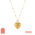 Day&Eve Ketting Heart Locket | Goud