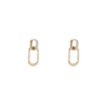 Day&Eve Oorringen Stone Hoop Dangle | Goud