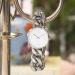 OOZOO Horloge met Schakelarmband Zilver/Wit | C11125