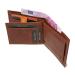 dR Amsterdam Milan Billfold L RFID Cognac