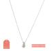 Day&Eve Ketting Haily Drop | Zilver