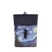 New Rebels Waterproof Rolltop Rugzak Mart Art Sterrenacht