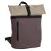 Daniel Ray Waterproof Rolltop Rugzak 15.6'' Hampton Old Purple/Khaki